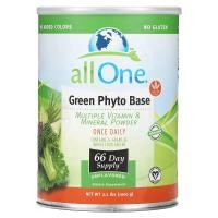 ราคา All One, Nutritech, Green Phyto Base, Multiple Vitamin & Mineral Powder, Unflavored, 2.2 lbs (1,000 g) (ALO-40011)