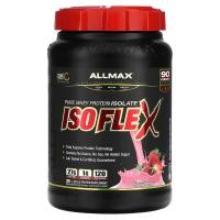 ราคา ALLMAX, Isoflex, 100% Pure Whey Protein Isolate, Strawberry, 2 lbs (907 g) (AMX-12132)
