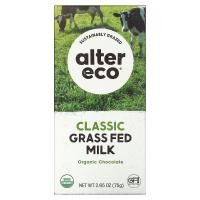 ราคา Alter Eco, Organic Chocolate Bar, Classic Grass Fed Milk, 2.65 oz (75 g) (LTE-01190)
