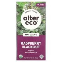 ราคา Alter Eco, Organic Dark Chocolate Bar, Raspberry Blackout, 85% Cacao, 2.65 oz (75 g) (LTE-01189)