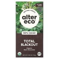 ราคา Alter Eco, Organic Dark Chocolate Bar, Total Blackout, 100% Cacao, 2.65 oz (75 g) (LTE-01218)