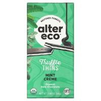 ราคา Alter Eco, Organic Dark Chocolate Bar, Truffle Thins, Mint Creme, 2.96 oz (84 g) (LTE-01232)