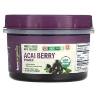 ราคา BareOrganics, Freeze-Dried Raw Organic Acai Berry Powder , 4 oz (114 g) (BOG-02853)