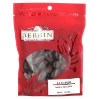 ราคา Bergin Fruit and Nut Company, Milk Chocolate Almonds, 8 oz (227 g) (BFN-05223)