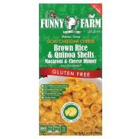 ราคา Funny Farm, Brown Rice & Quinoa Shells, Macaroni & Cheese Dinner, 6 oz (170 g) (FNY-00523)