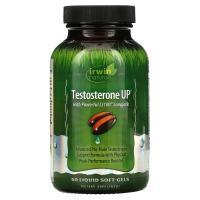 ราคา Irwin Naturals, Testosterone UP, 60 Liquid Soft-Gels (IRW-58104)