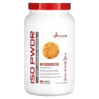ราคา Metabolic Nutrition, ISOpwdr, Whey Protein Isolate, Peanut Butter Cookie, 1.52 lbs (690 g) (MTB-13154)