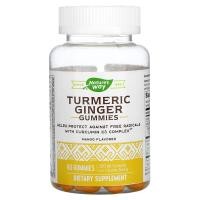 ราคา Nature's Way, Turmeric Ginger Gummies, Mango, 60 Gummies (NWY-13751)