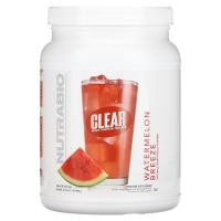 ราคา NutraBio, Clear, Whey Protein Isolate, Watermelon Breeze, 1.1 lb (494 g) (NRB-21380)