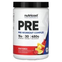 ราคา Nutricost, Performance, PRE, Fruit Punch, 1 lb (450 g) (NCS-67090)