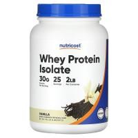 ราคา Nutricost, Whey Protein Isolate Powder, Vanilla, 2 lb (907 g) (NCS-93301)