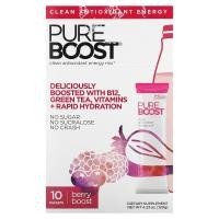 ราคา Pureboost, Clean Antioxidant Energy Mix, Berry Boost, 10 Packets, 0.42 oz (12 g) Each (PBO-03225)