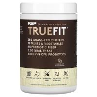 ราคา RSP Nutrition, TrueFit, Grass-Fed Whey Protein Shake with Fruits & Veggies, Chocolate, 2 lbs (940 g) (RSP-00745)