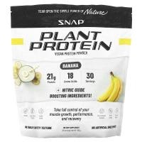 ราคา Snap Supplements, Plant Protein, Vegan Protein Powder, Banana, 853 g (NPP-25343)