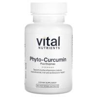ราคา Vital Nutrients, Phyto-Curcumin Plus Enzymes , 60 Vegetarian Capsules (VNU-27811)