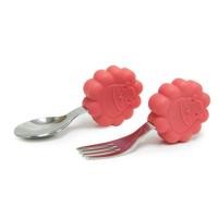 ราคา Marcus & Marcus – ช้อนส้อมเด็ก (Marcus) PALM GRASP SPOON & FORK SET, 2 ชิ้น
