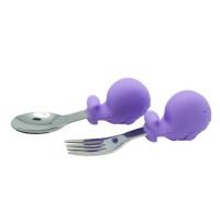 ราคา Marcus & Marcus – ช้อนส้อมเด็ก (Willo) PALM GRASP SPOON & FORK SET, 2 ชิ้น