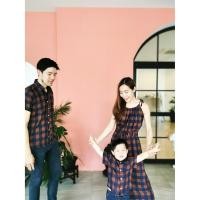 ราคา Tartan Collection เสื้อเชิ้ตเด็กแขนสั้น ผ้าลายสก๊อตสีน้ำตาล​ สไตล์เกาหลี​ (9583702038)
