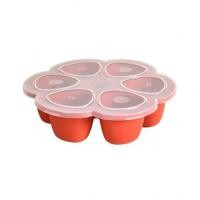 ราคา Beaba - ถาดซิลิโคน 90 ML 6ช่อง สีแดง (30581)