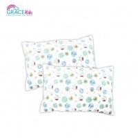 ราคา Gracekids ปลอกหมอนหนุนไซด์ L Pooh Lets Fly a kite(white)(15*23) (29319)