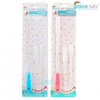ราคา Gracekids แปรงล้างหลอด เซต 3 ชิ้น(สีฟ้า-สีชมพู) (29104)