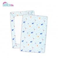 ราคา Gracekids ปลอกที่นอนไซด์XL Pooh Lets Fly a kite(blue)(28*40*3) (29306)