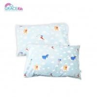 ราคา Gracekids ปลอกหมอนหนุนไซด์ L Pooh Lets Fly a kite(blue)(15*23) (29182)