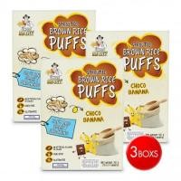 ราคา Uncle Mark เซ็ต 3 กล่อง ข้าวกล้องงอกพองอบกรอบ ผสมโกโก้และกล้วย ตรา อังเคิลมาร์ค (31079)