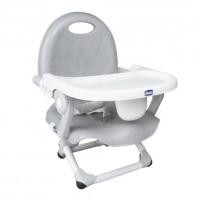 ราคา Chicco Pocket เก้าอี้บูสเตอร์ทานข้าวเด็ก Snack Booster Seat - Grey (27750)