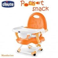 ราคา Chicco Pocket Snack เก้าอี้บูสเตอร์ทานข้าวเด็ก Booster Seat - Mandarino (27744)
