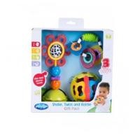 ราคา Playgro Shake Twist And Rattle Gift Pack (28660)
