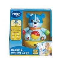 ราคา Vtech ของเล่นอิเล็กโทรนิกส์ตุ๊กตาล้มลุกเจ้าหมีโคดี้ Rocking, Rolling Cody (27844)
