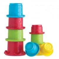 ราคา Playgro ของเล่นบล็อคต่อรูปถ้วยสีสันสดใส Stacking Fun Cups (28684)