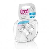 ราคา Lovi จุกนมคอกว้างเสมือนนมแม่ รุ่น Medium สำหรับ 6-9 เดือน (31458)