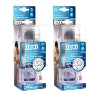 ราคา Lovi ขวดนมคอกว้าง 250 ml. รุ่น Self‐Sterilising PP 2 ขวด พร้อมจุกนมเสมือนนมแม่ ขนาดแรกเกิดถึง3เดือน BPA Free (31553)