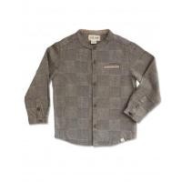 ราคา Me and Henry เสื้อเชิ้ตคอกลม (น้ำตาล) (30778)