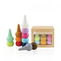 ราคา Playon Crayon สีเทียนปลอดสารพิษ สีมาตรฐานสีพาสเทล (28445)