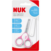 ราคา Nuk Baby Nail Scissors กรรไกรตัดเล็บเด็ก 0m+ มี 2 สี 1 แถม 1 (31331)