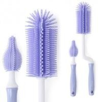 ราคา Pognae ML แปรงล้างขวดนม ซิลิโคน เซ็ตงอม่วง (MLB100-03) (26742)