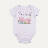 ราคา PREVAA BABY บอดี้สูท ลายลูกหมูสามตัว (30450)