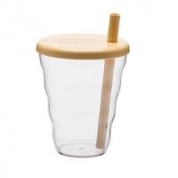 ราคา Amo Corn แก้วดื่มน้ำพร้อมหลอด ผลิตจากข้าวโพด 100% (29237)