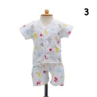 ราคา Shawn's Baby เสื้อแขนสั้นพร้อมกางเกงขาสั้น ลายการ์ตูนรูปช้างน้อย สีที่ 3 (size M) (28021)