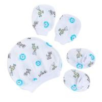 ราคา Shawn's Baby เซ็ตหมวก ถุงมือ ถุงเท้า ลายการ์ตูนรูปสัตว์ป่า สีฟ้า (28058)