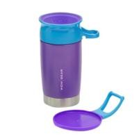 ราคา WOW Gear แก้วสแตนเลส WOW Sports ไม่หก ดื่มได้360องศา ความจุ300ml (สีม่วง) (32379)