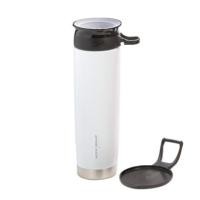 ราคา WOW Gear แก้วสแตนเลส WOW Sports ไม่หก ดื่มได้360องศา ความจุ650ml (สีขาว) (32372)
