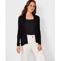 ราคา Ann Taylor Lightweight Open Cardigan - Black (4215633234717)