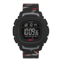 ราคา TIMEX TW2V85200 UFC Street Shock XL Fight Week นาฬิกาข้อมือผู้ชาย สายซิลิโคน สีดำ หน้าปัด 45 มม. (20086806902)