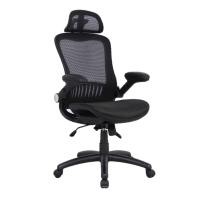 ราคา เก้าอี้สำนักงานพนักพิงสูง รุ่นริก้า - สีดำ LOGICA (200088545)