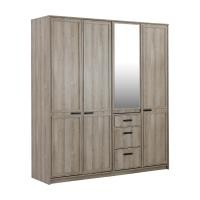 ราคา ตู้เสื้อผ้า 4 บาน รุ่นพรอว็องส์ - สีซิลเวอร์แอช WINNER FURNITURE (120026077)