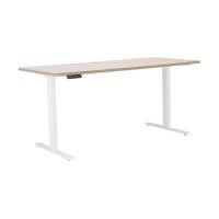 ราคา โต๊ะปรับไฟฟ้า รุ่นแสตนเลย์ ขนาด 180 ซม. - สีไลท์ โอ๊ค LOGICA (200088891)